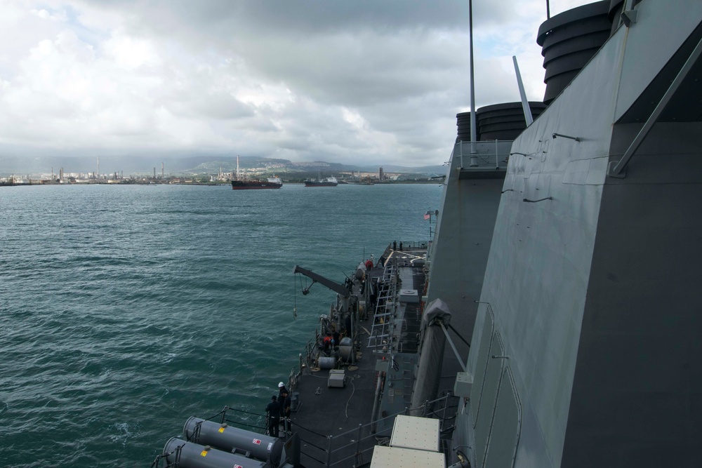 USS Porter operations