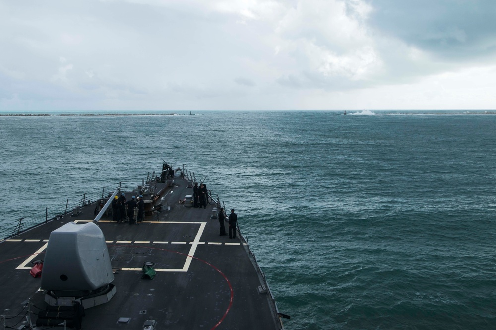 USS Porter operations