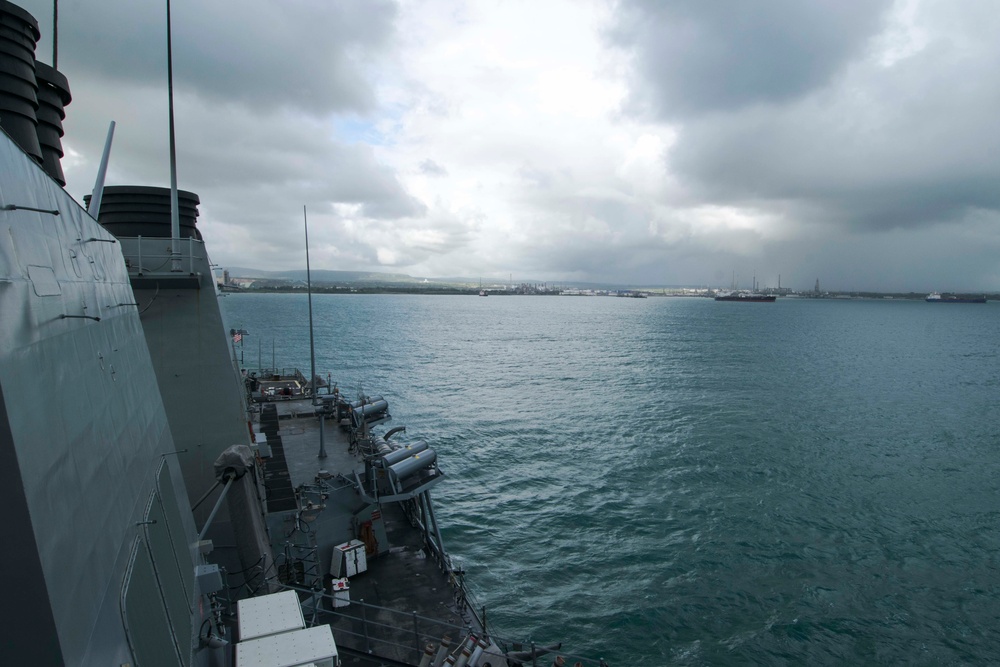 USS Porter operations