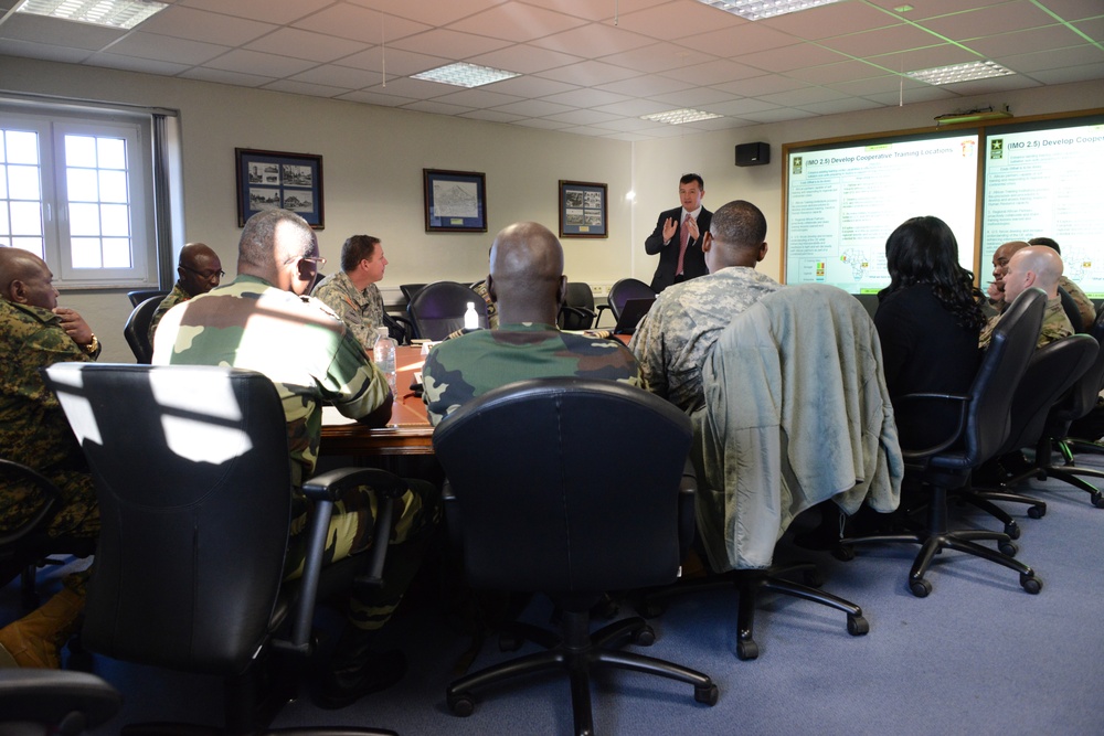 USARAF Training Center Capabilities Seminar 2015