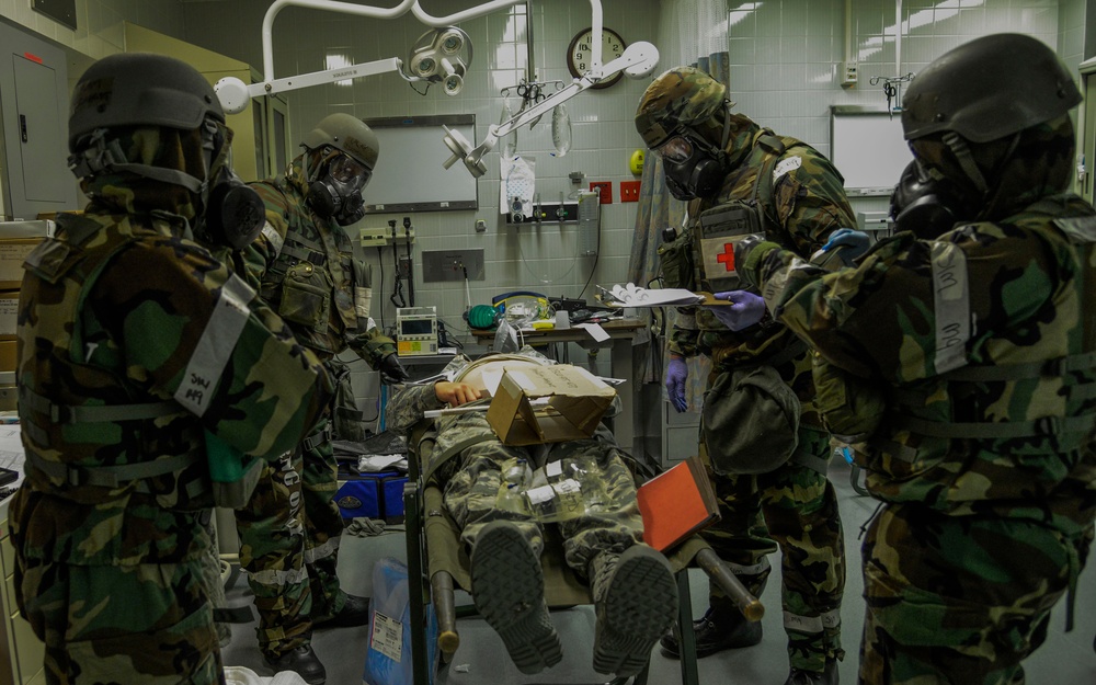 Medical Operations Squadron trains for real-world contingencies