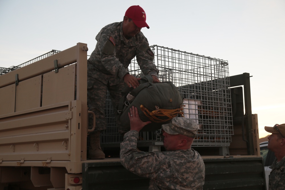 Tarantula Team Airborne Jump Fort Irwin