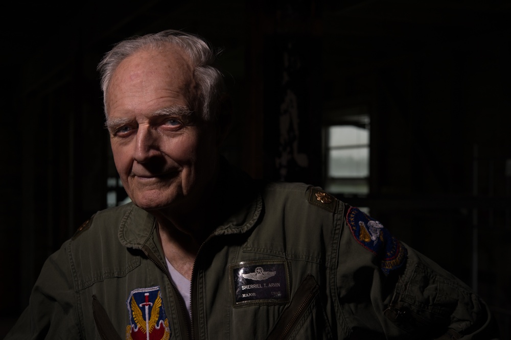 Retired Maj. Sherrill T. Arvin