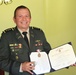 Honduran colonel receives Defense Meritorious Service Medal