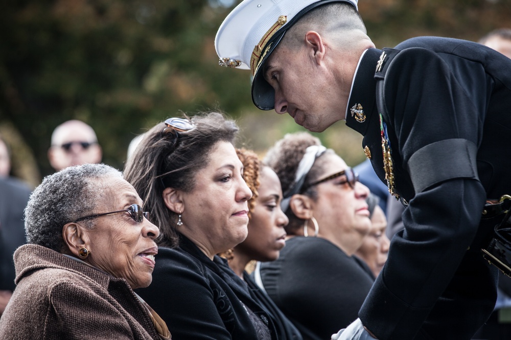 LtGen Frank Peterson Burial