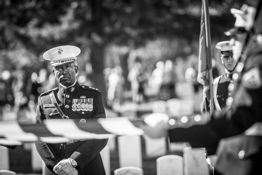 LtGen Frank Peterson Burial