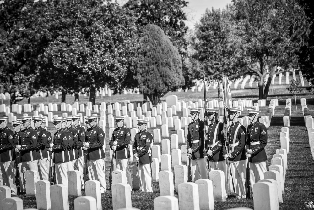 LtGen Frank Peterson Burial