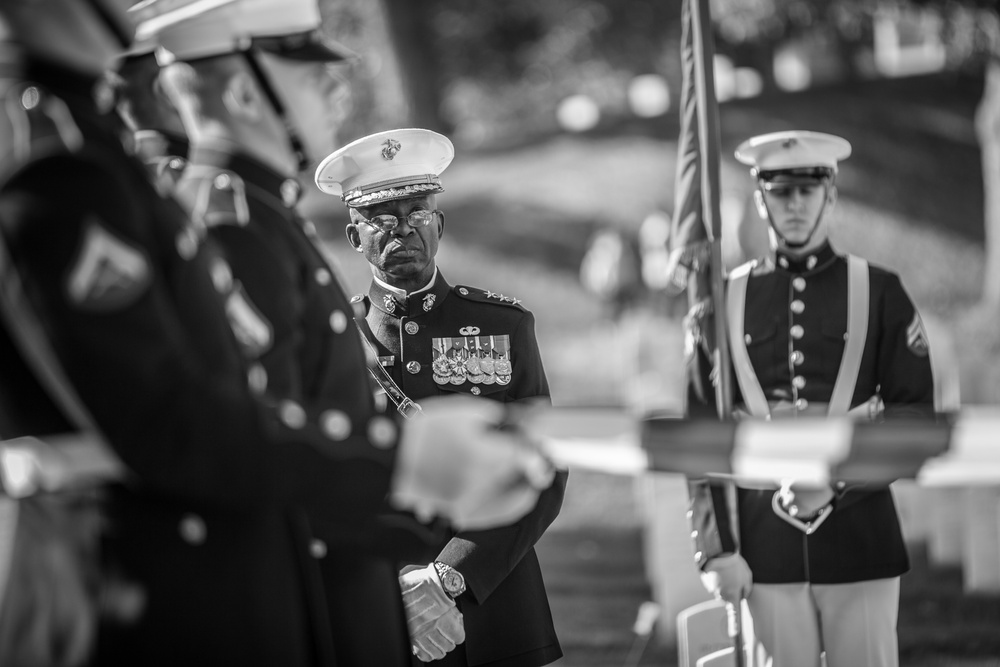 LtGen Frank Peterson Burial