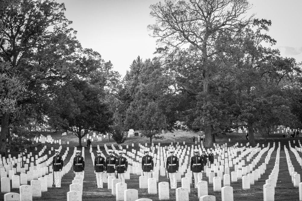LtGen Frank Peterson Burial