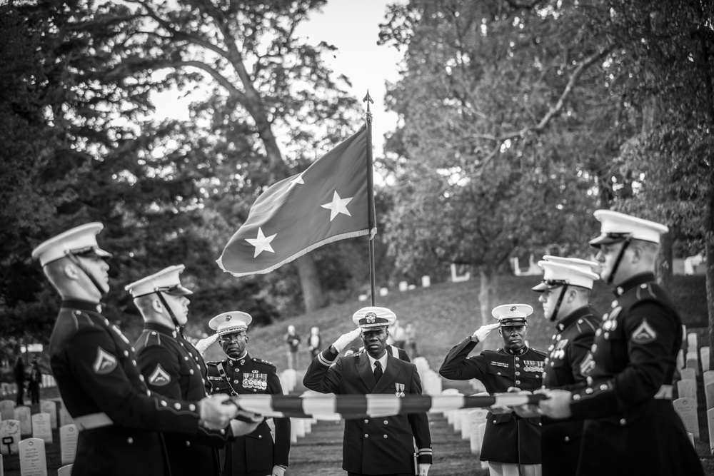 LtGen Frank Peterson Burial