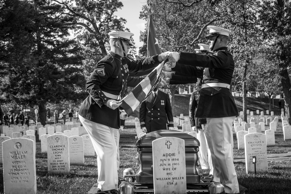 LtGen Frank Peterson Burial