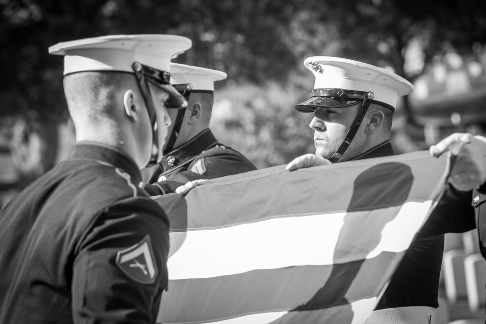 LtGen Frank Peterson Burial