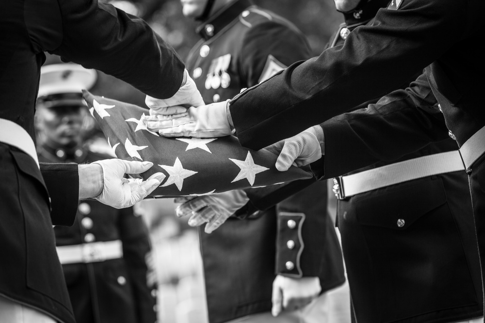 LtGen Frank Peterson Burial