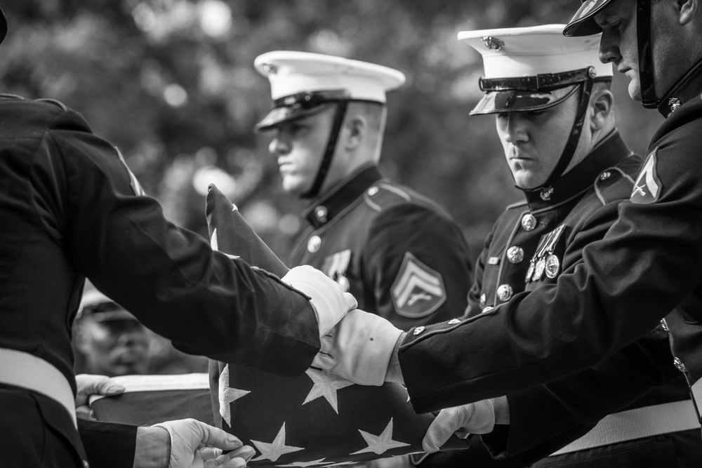 LtGen Frank Peterson Burial