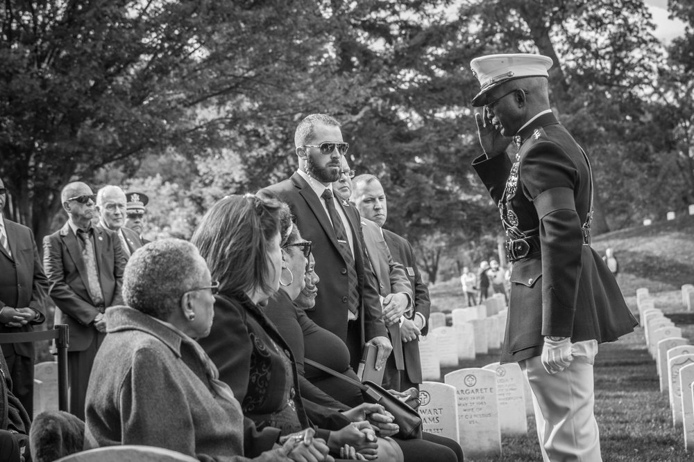 LtGen Frank Peterson Burial