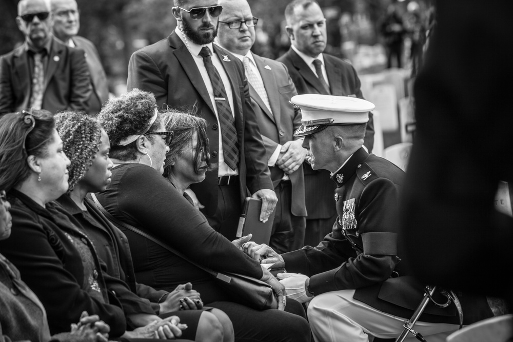 LtGen Frank Peterson Burial
