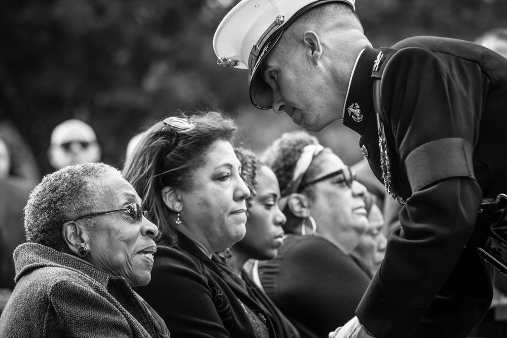 LtGen Frank Peterson Burial