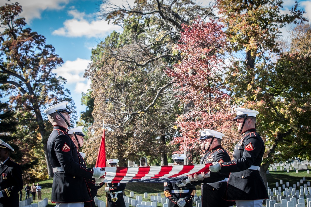 LtGen Frank Peterson Burial