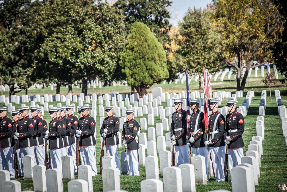 LtGen Frank Peterson Burial