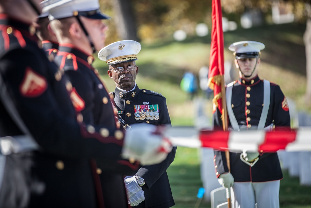 LtGen Frank Peterson Burial