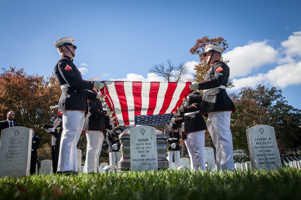LtGen Frank Peterson Burial