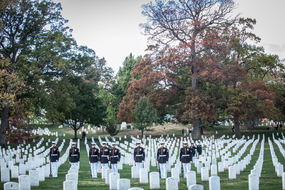 LtGen Frank Peterson Burial