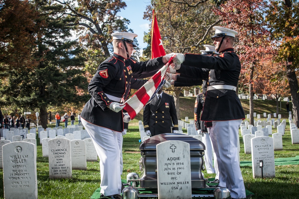 LtGen Frank Peterson Burial