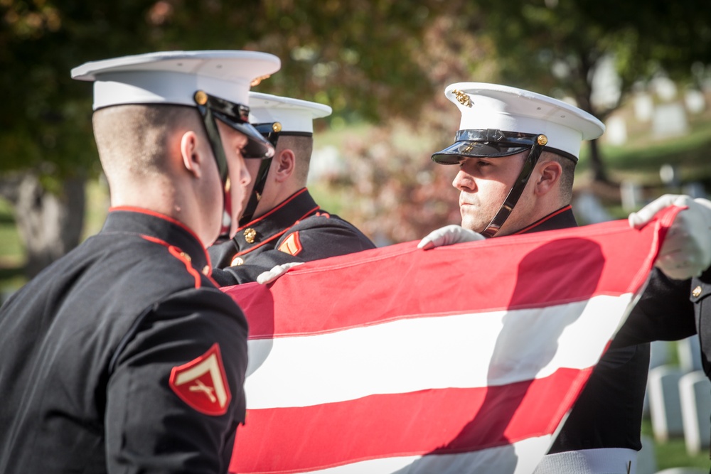 LtGen Frank Peterson Burial