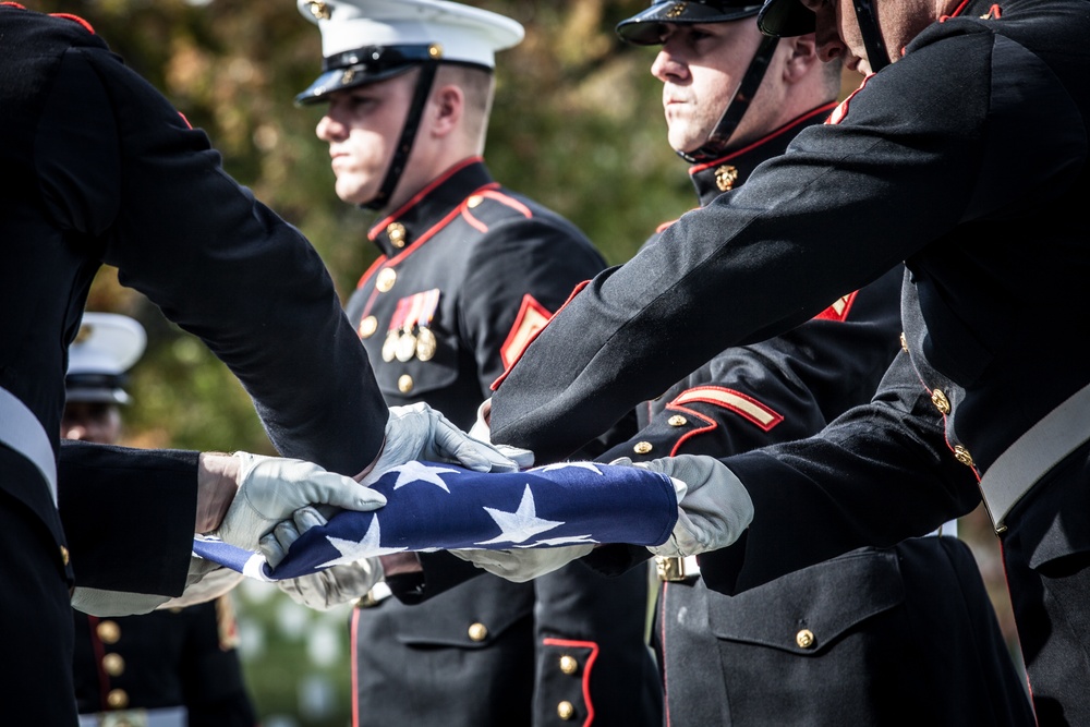 LtGen Frank Peterson Burial