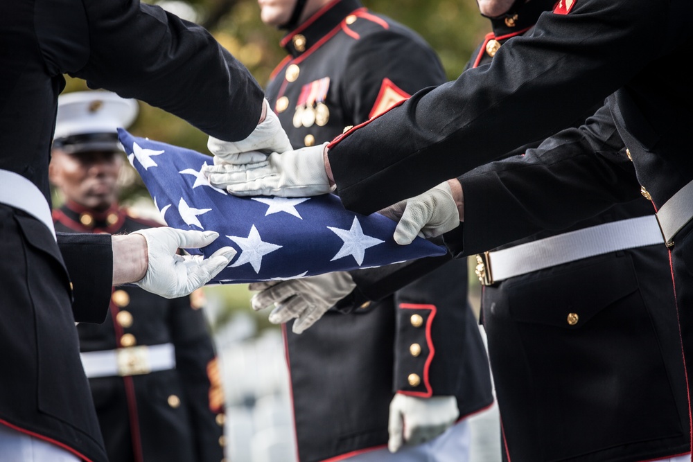 LtGen Frank Peterson Burial