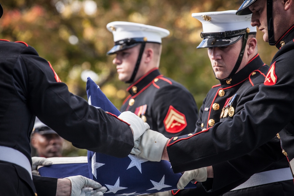 LtGen Frank Peterson Burial