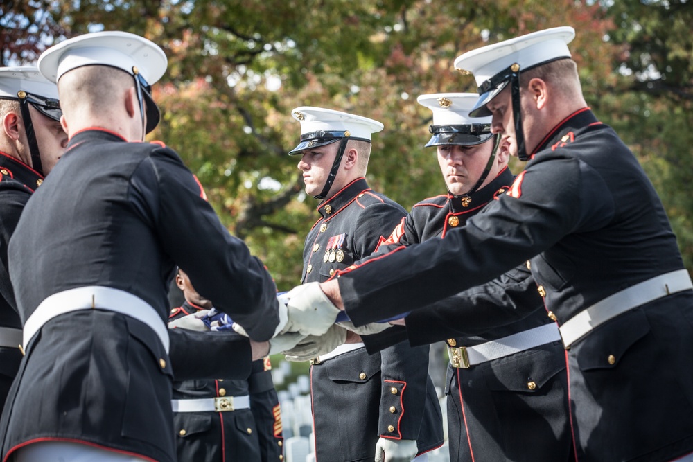 LtGen Frank Peterson Burial