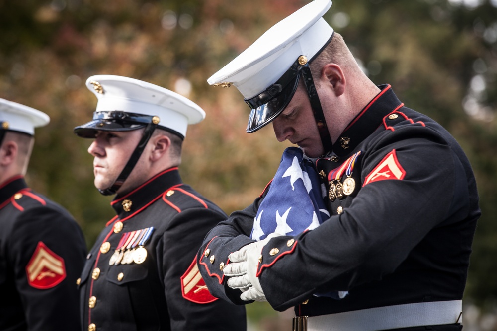 LtGen Frank Peterson Burial