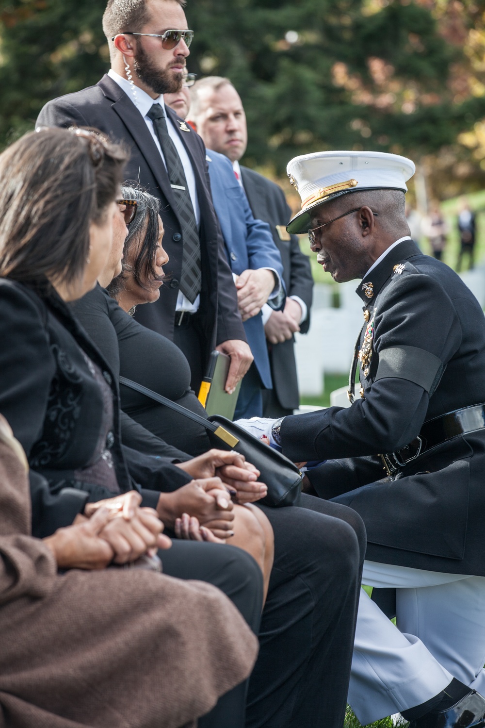 LtGen Frank Peterson Burial