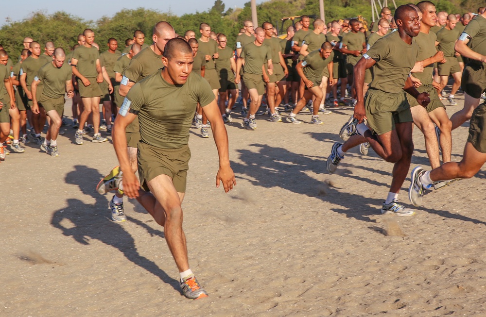 New Marine holds on to family bond