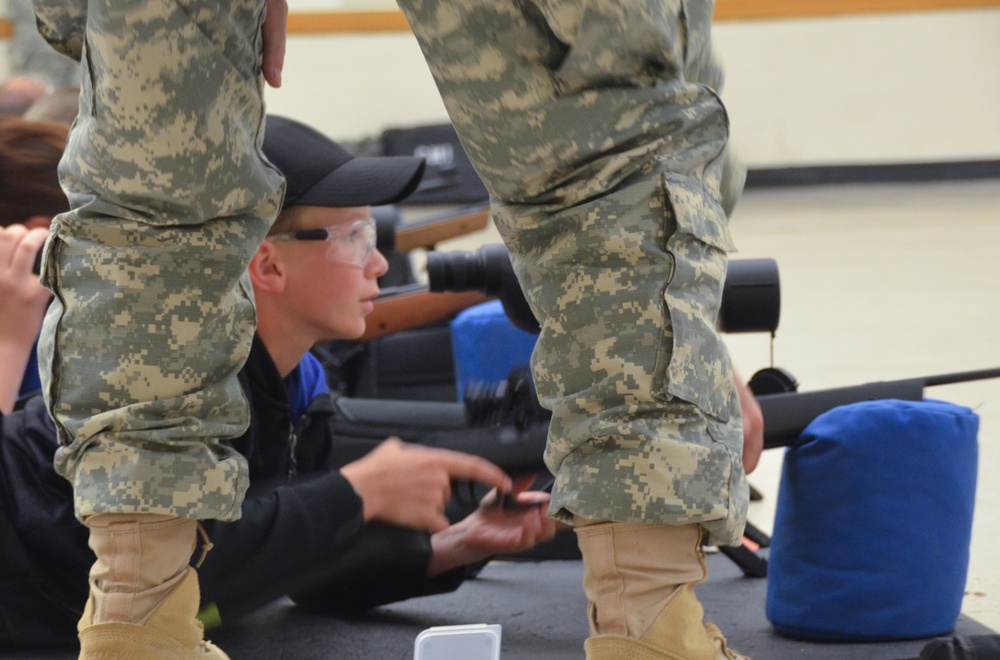 Cadet Corps shows competitive side: 16 schools bring their best at statewide competition