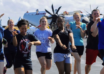 USS Theodore Roosevelt action