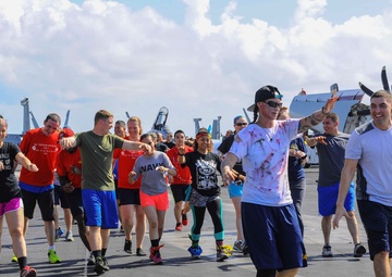 USS Theodore Roosevelt action