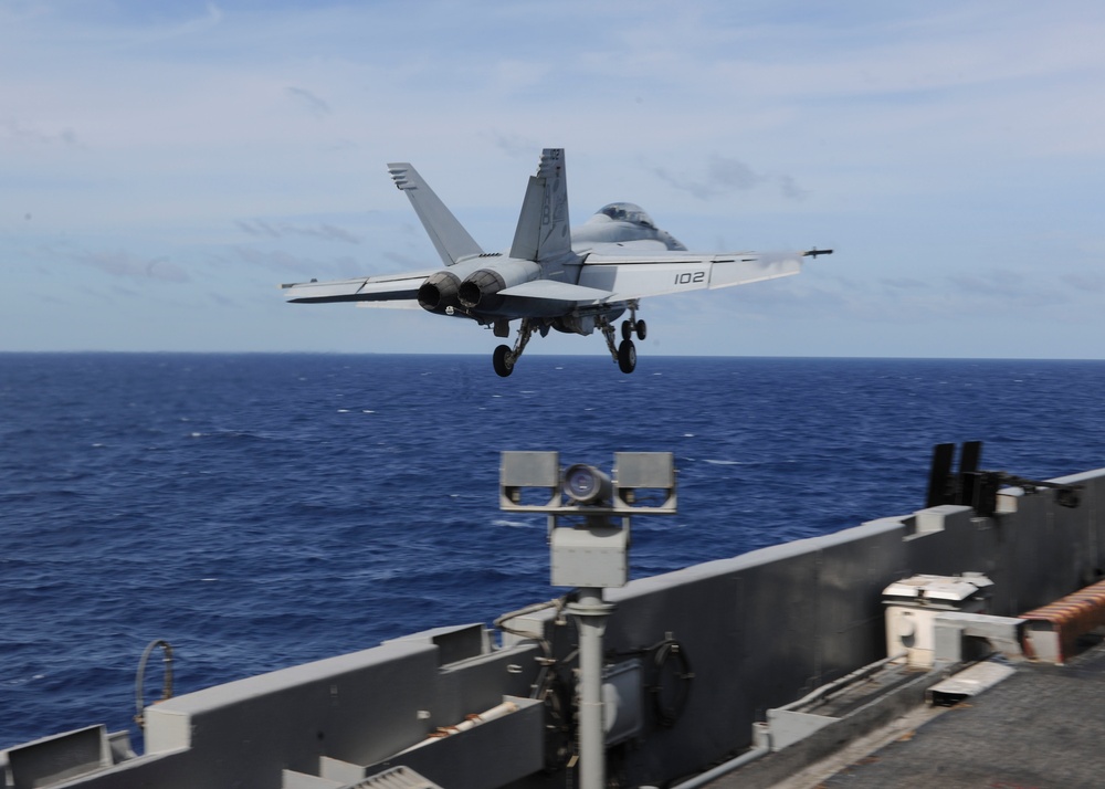 USS Theodore Roosevelt action