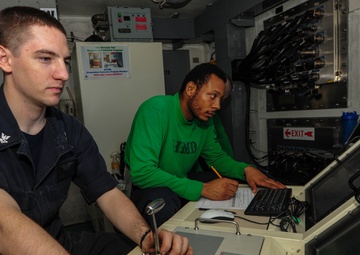 USS Theodore Roosevelt action