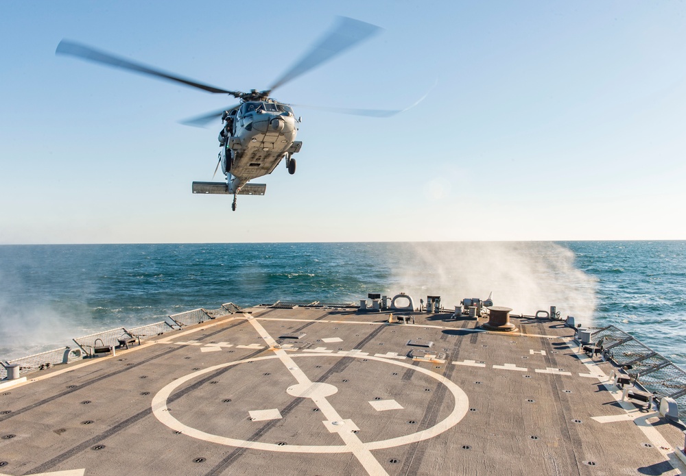 USS Stout action