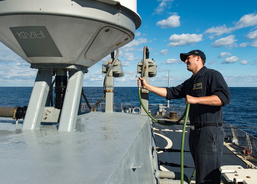 USS Stout action