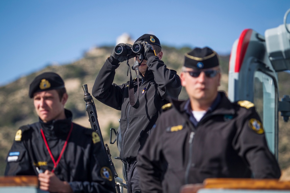 Estonian navy - Trident Juncture 2015