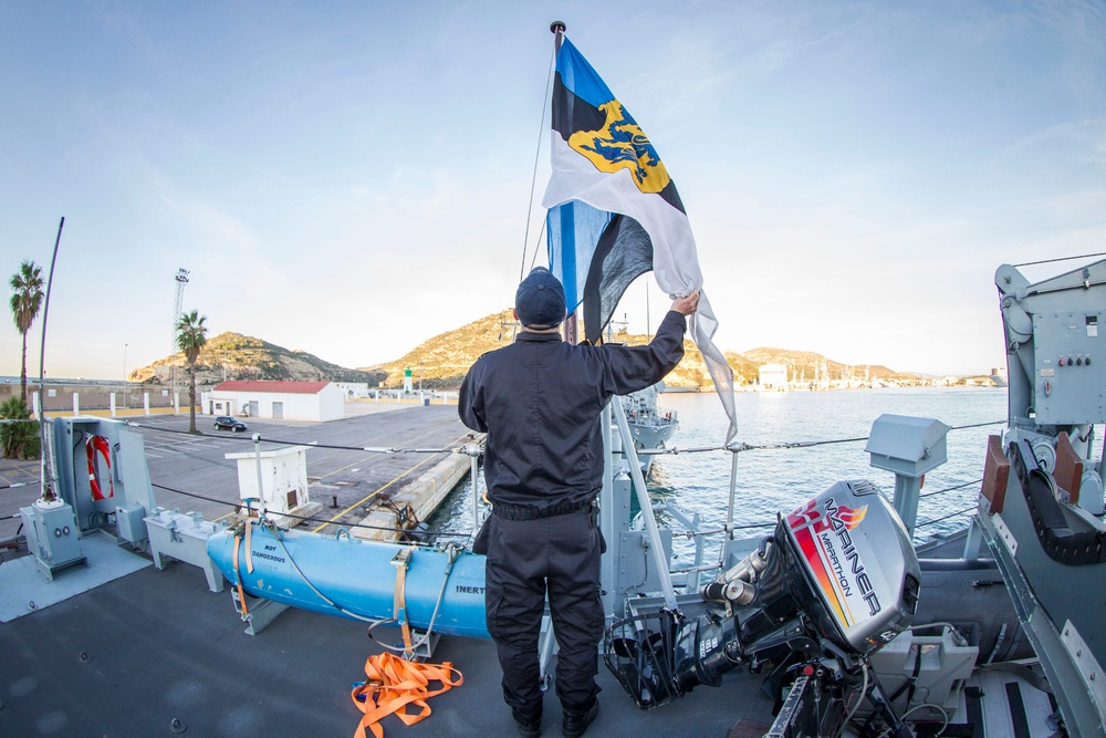 Estonian navy - Trident Juncture 2015