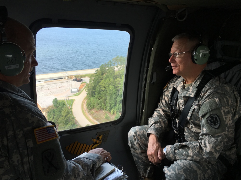 South Carolina flood response visit