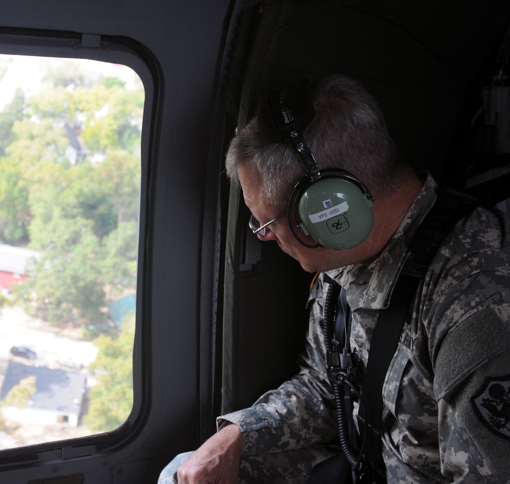 South Carolina flood response visit