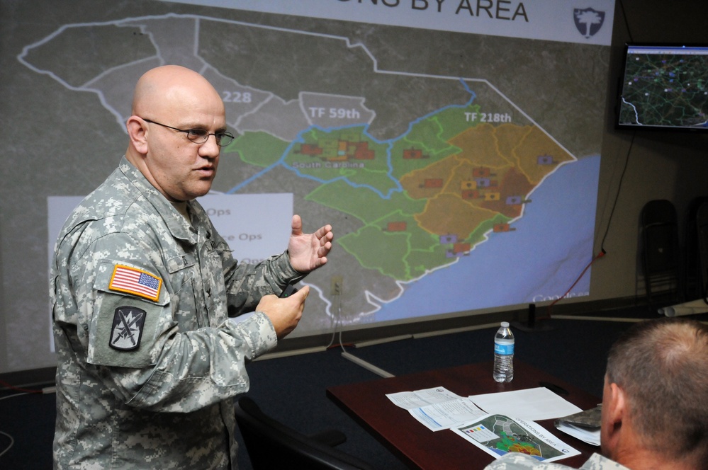 South Carolina flood response visit