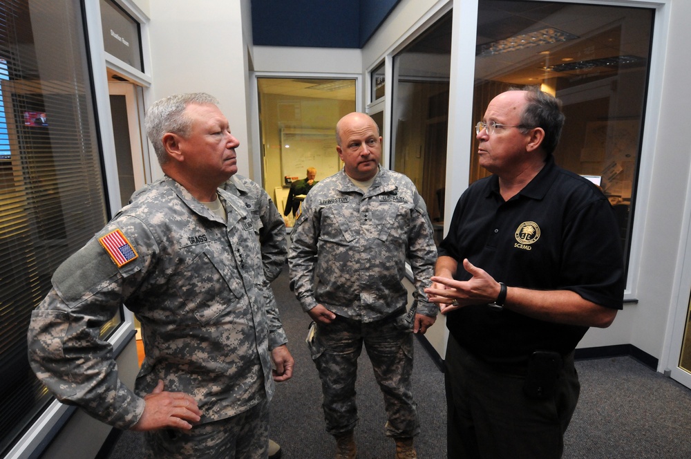 South Carolina flood response visit