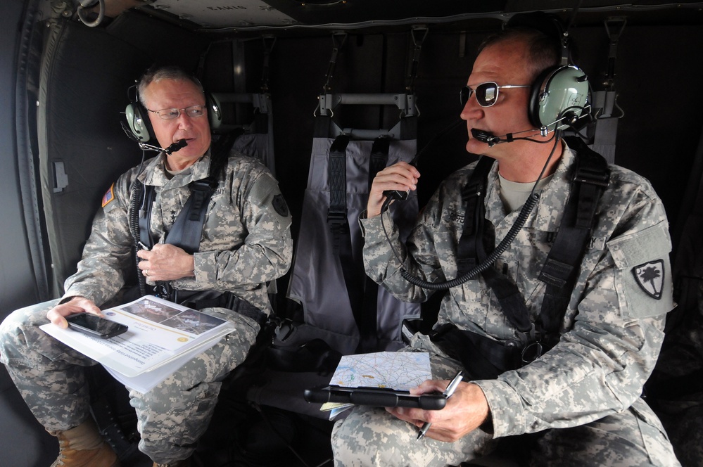 South Carolina flood response visit