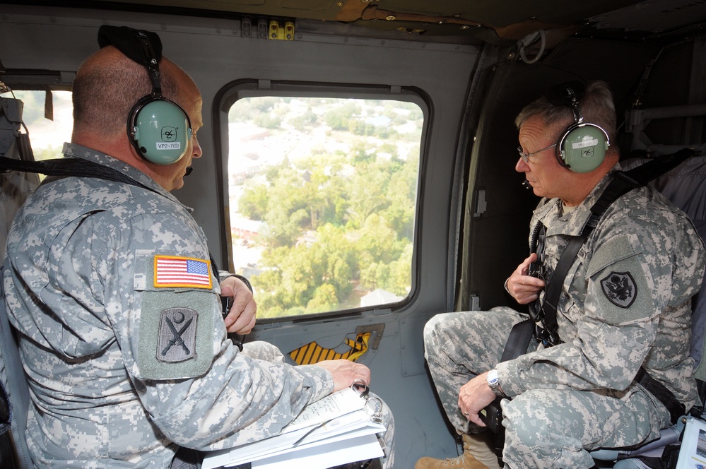 South Carolina flood response visit